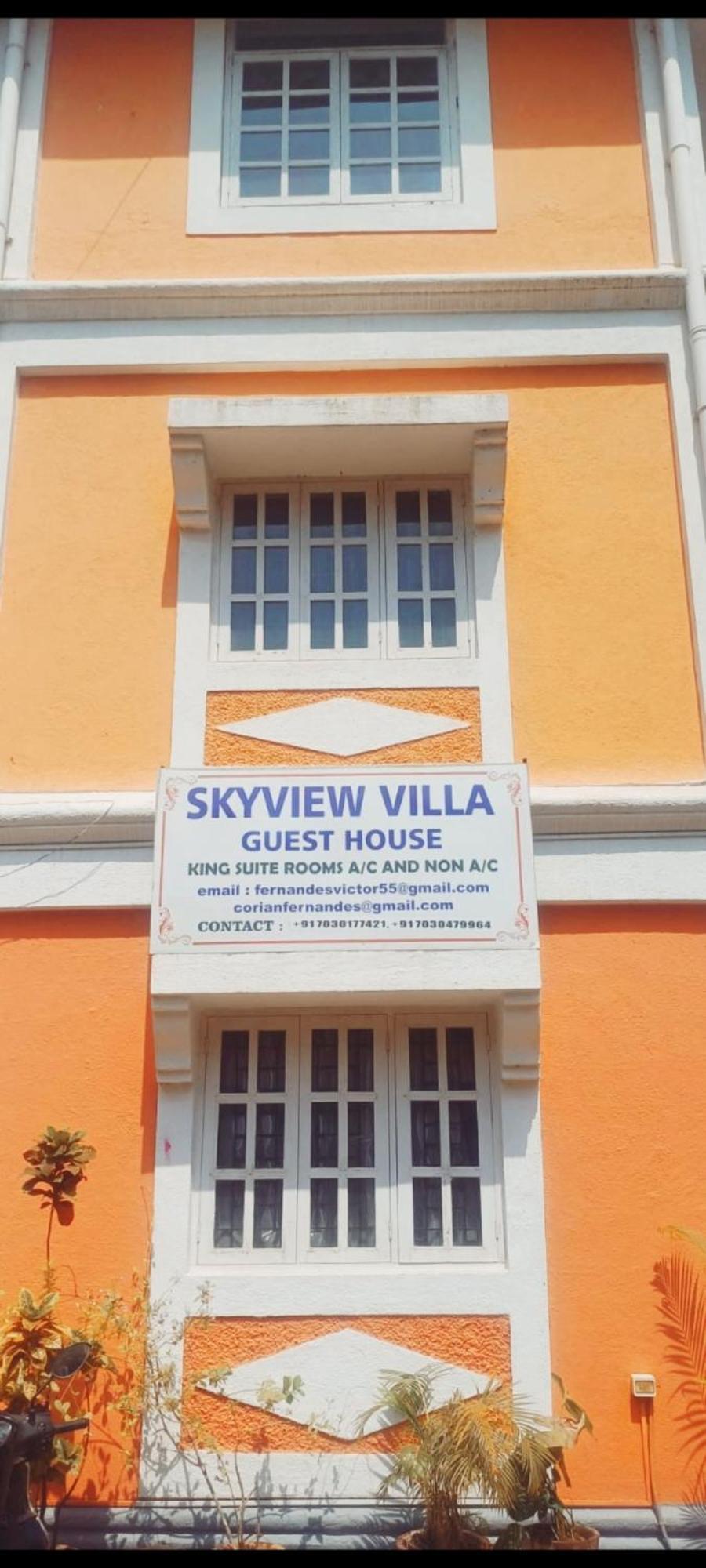 SkyView Villa Candolim Esterno foto